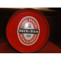 PLATEAU BECK'S BIER DIAMETRE 32CM