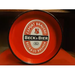 PLATEAU BECK'S BIER DIAMETRE 32CM