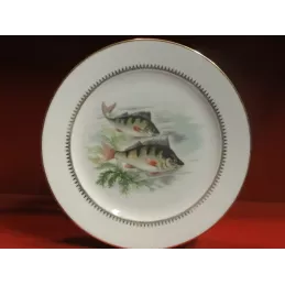 ASSIETTE PORCELAINE SOFAFILS (POISSON)