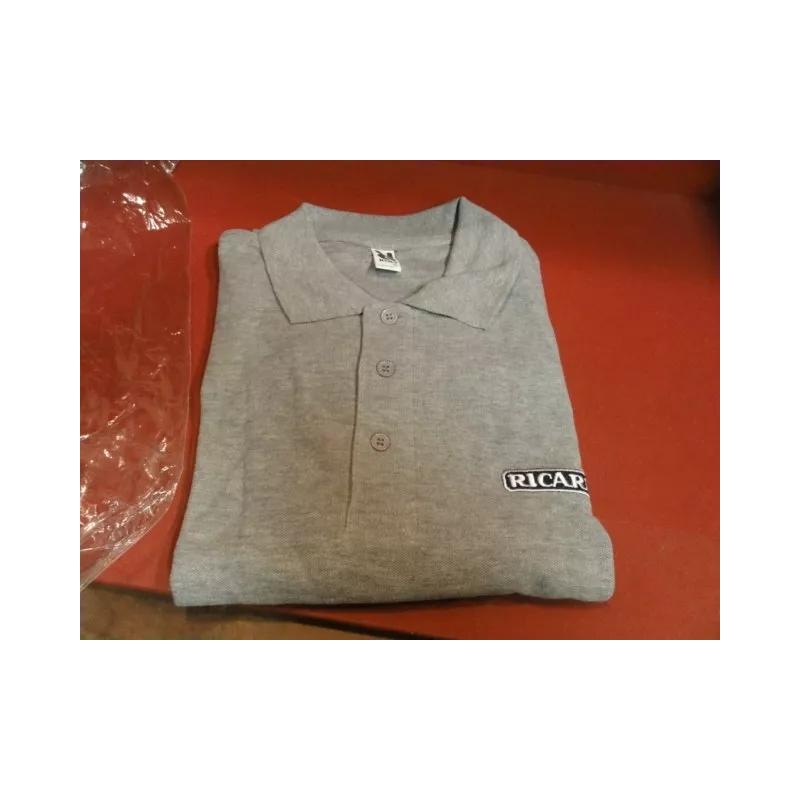 POLO RICARD  GRIS  TAILLE XL