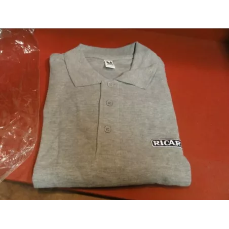 POLO RICARD  GRIS  TAILLE XL