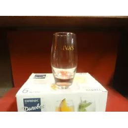 6 VERRES CHIVAS 30CL HT.14.40CM