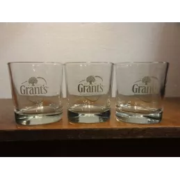 3 VERRES GRANT'S HAUTEUR 9CM