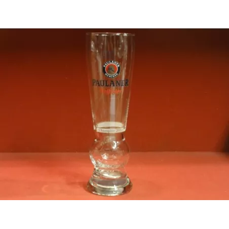 1 VERRE PAULANER WEISSBIER COLLECTOR CHAMPION 2010