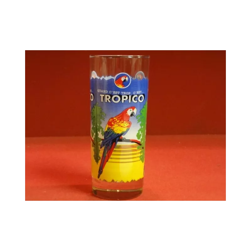 6 VERRES TROPICO HT. 15.50CM