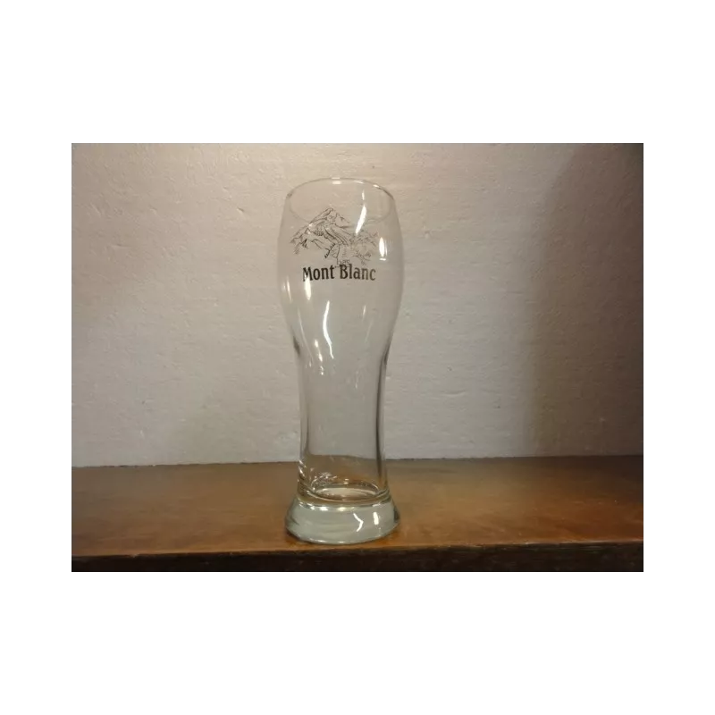 1 VERRE MONT BLANC 25CL HT. 17.50CM