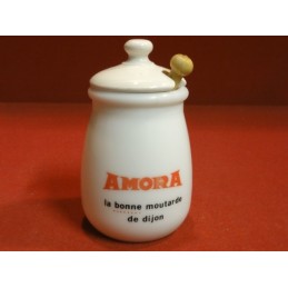 1 POT A MOUTARDE AMORA  HT. 9CM