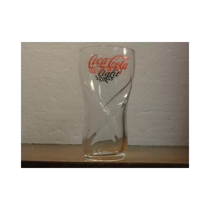 1 VERRE COCA-COLA  LIGHT  HT. 14.50