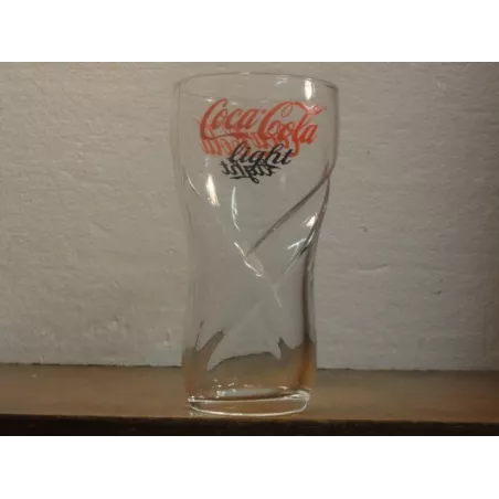 1 VERRE COCA-COLA  LIGHT  HT. 14.50