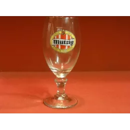 6 VERRES MUTZIG 25CL HT. 17CM