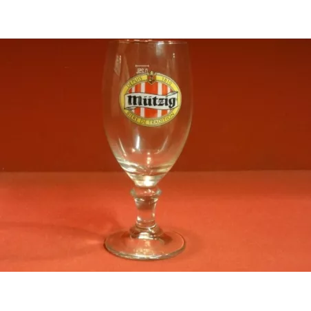 6 VERRES MUTZIG 25CL HT. 17CM