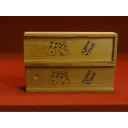 2 JEUX DE DOMINOS EN BOIS