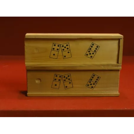 2 JEUX DE DOMINOS EN BOIS