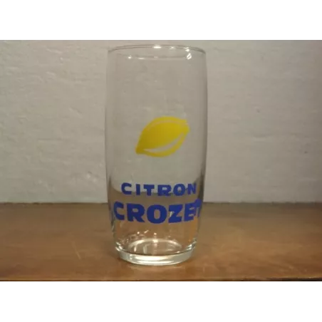 1 VERRE CITRON CROZET 20CL ht 12cm