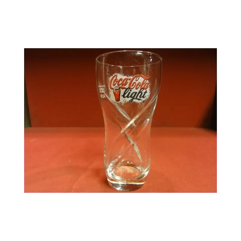 1 VERRE COCA-COLA LIGHT 20CL