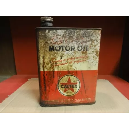 BIDON HUILE CALTEX  2LITRES