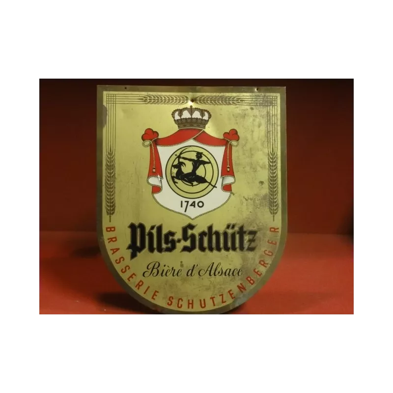 1 PLAQUE SCHUTZ-PILS   23X19