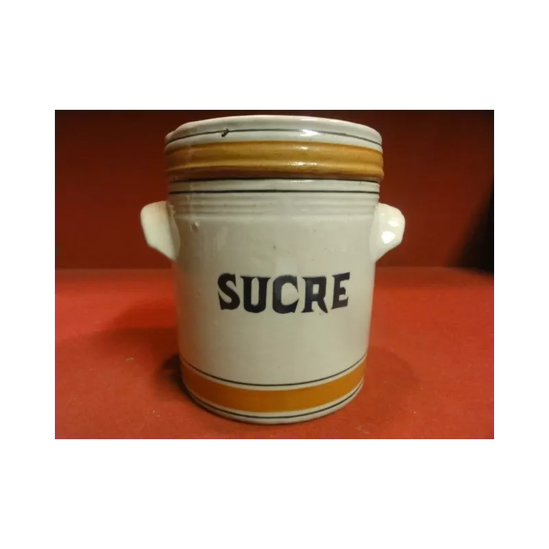 1 POT SUCRE EN GRES 