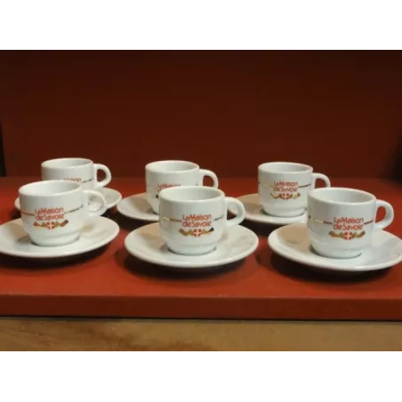 6 TASSES A CAFE  LA MAISON DE SAVOIE 