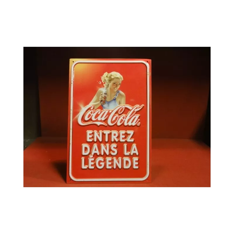 TOLE COCA-COLA  ENTREZ DANS LA LEGENDE 