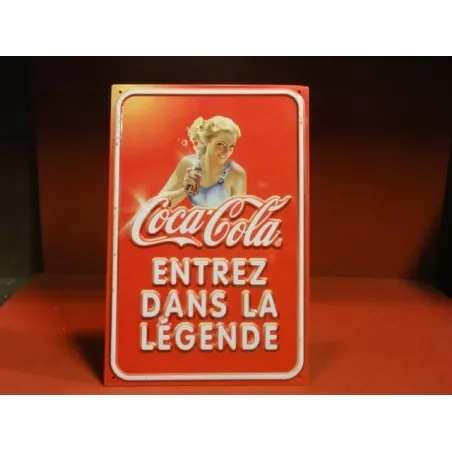 TOLE COCA-COLA  ENTREZ DANS LA LEGENDE 