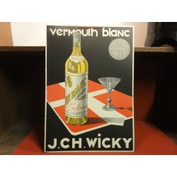 1 CARTON VERMOUTH BLANC J. CH. WICKY