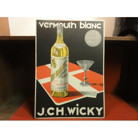 1 CARTON VERMOUTH BLANC J. CH. WICKY