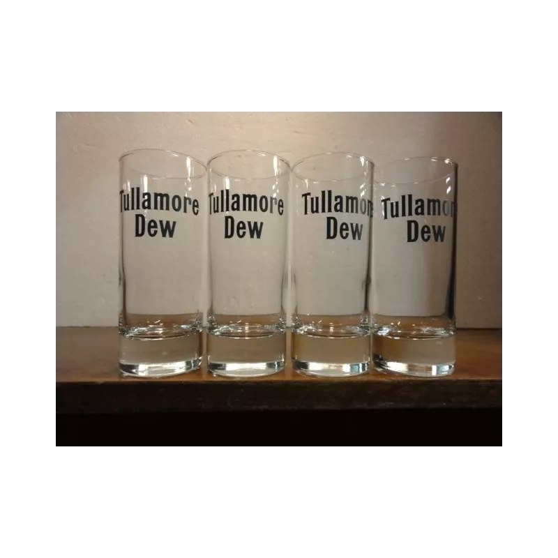 4 VERRES TULLAMORE 15CL