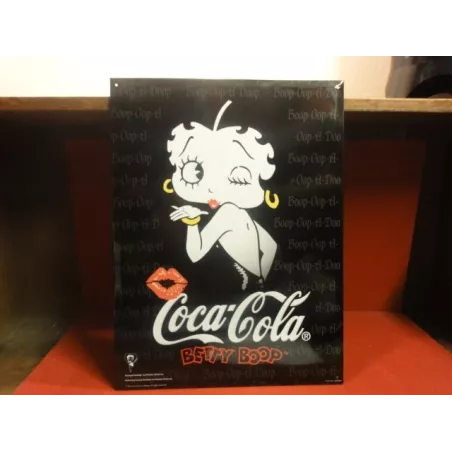 1 TOLE BETTY-BOOP COCACOLA