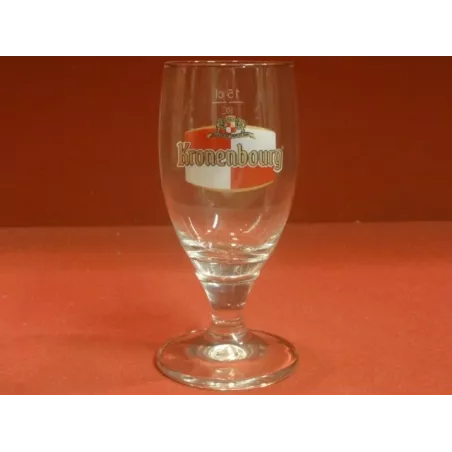 6 VERRES KRONENBOURG 15CL HT. 14CM