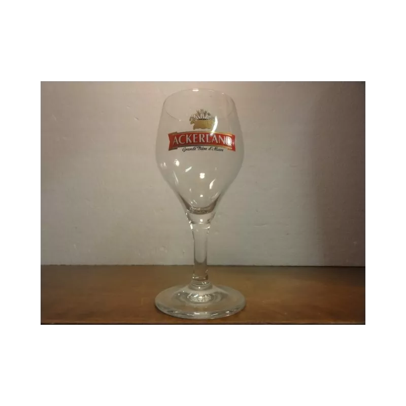 6 VERRES ACKERLAND 25CL HT. 18.20CM