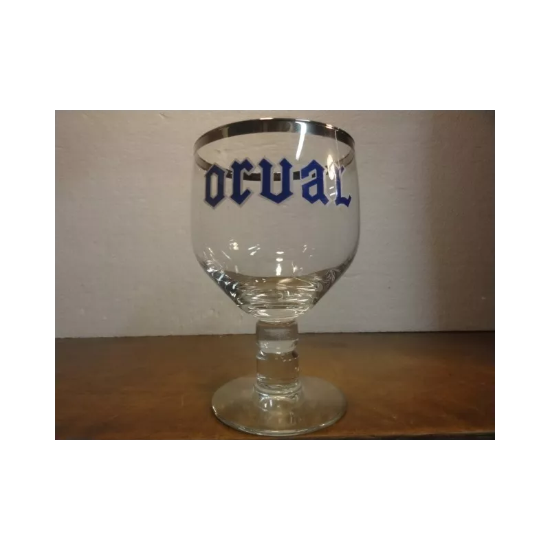 6 VERRES ORVAL 33CL N° 609