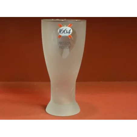 1 VERRE 1664 BLANC KRONENBOURG 50CL