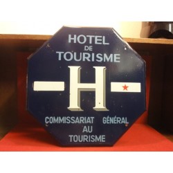 PLAQUE EMAILLEE HOTEL DE TOURISME 