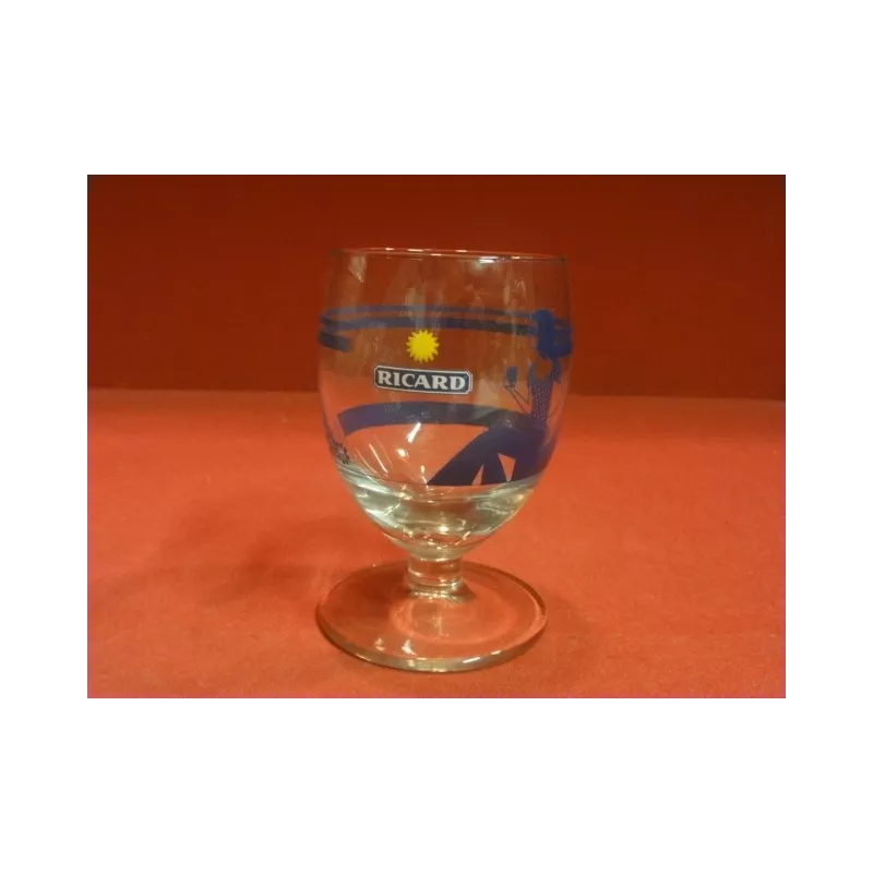 1 VERRE RICARD COLLECTOR BLEU