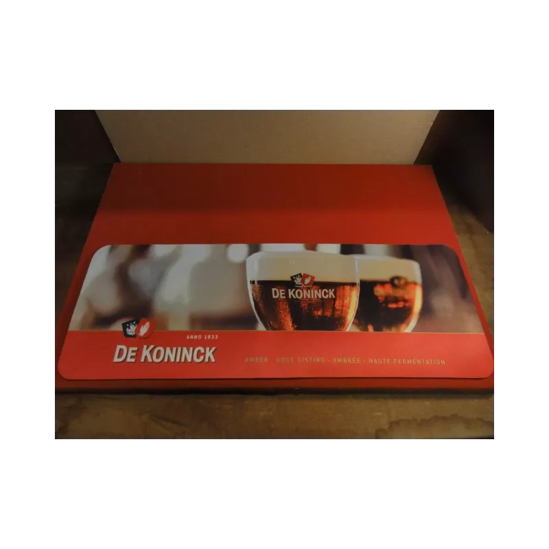 1 TAPIS DE BAR DE KONINCK 