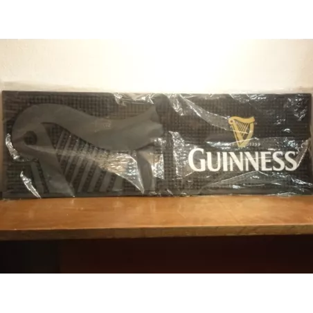 TAPIS DE BAR EGOUTTOIR GUINNESS  60X20