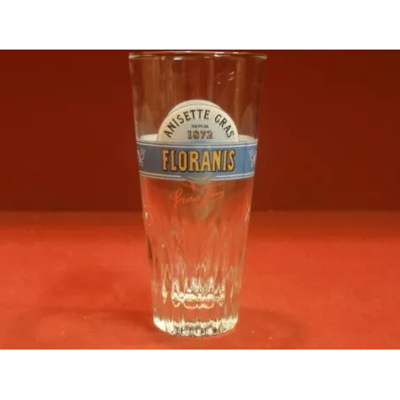 1 VERRE ANISETTE GRAS  HT. 12.30CM FLORANIS