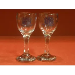 2 VERRES RUSSO 5CL HT. 11.20CM