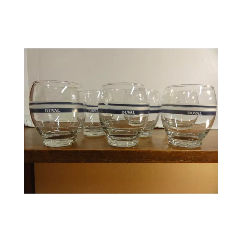 6 VERRES DUVAL 