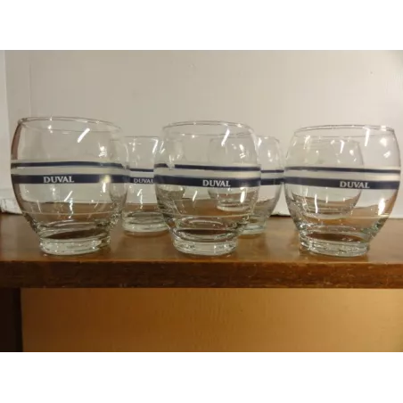 6 VERRES DUVAL 