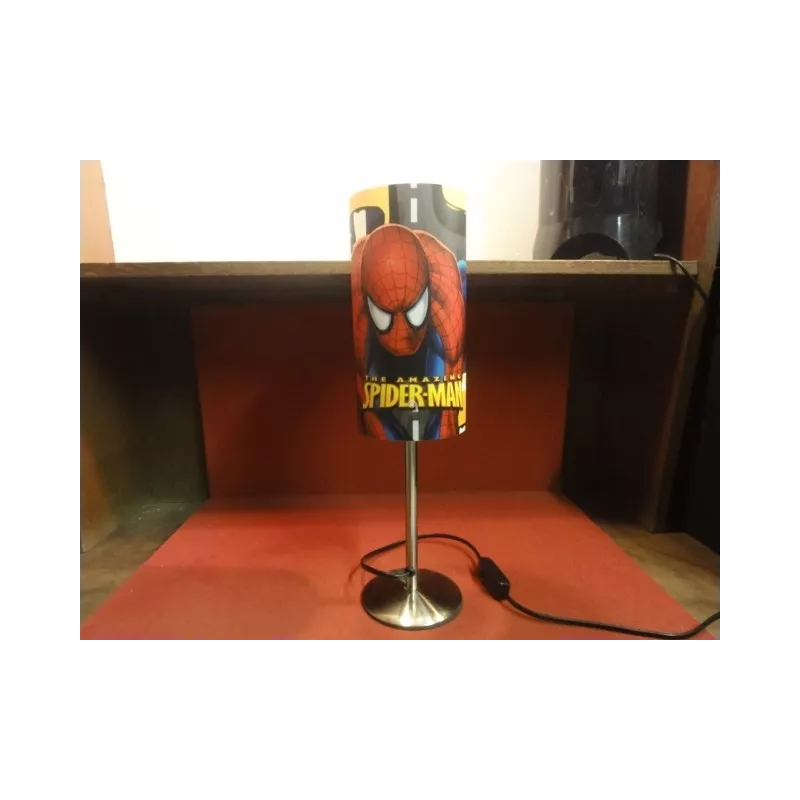 1 LAMPE SPIDERMAN  HT. 41CM