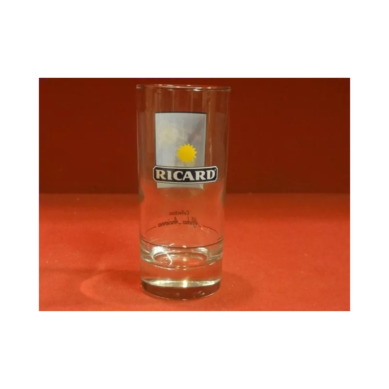 1 VERRE RICARD COLLECTION AFFICHES ANCIENNES