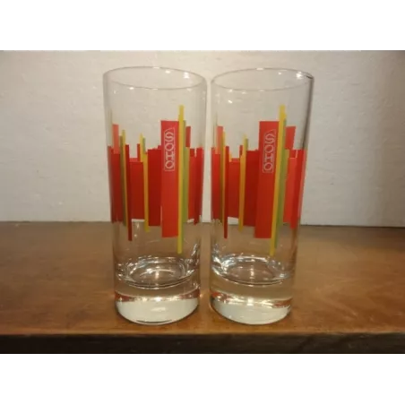 DEUX VERRES SOHO  HT. 12.50CM