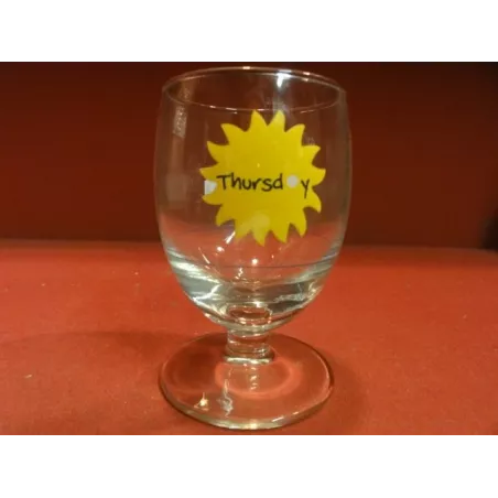 1 VERRE RICARD COLLECTOR  THURSD'Y