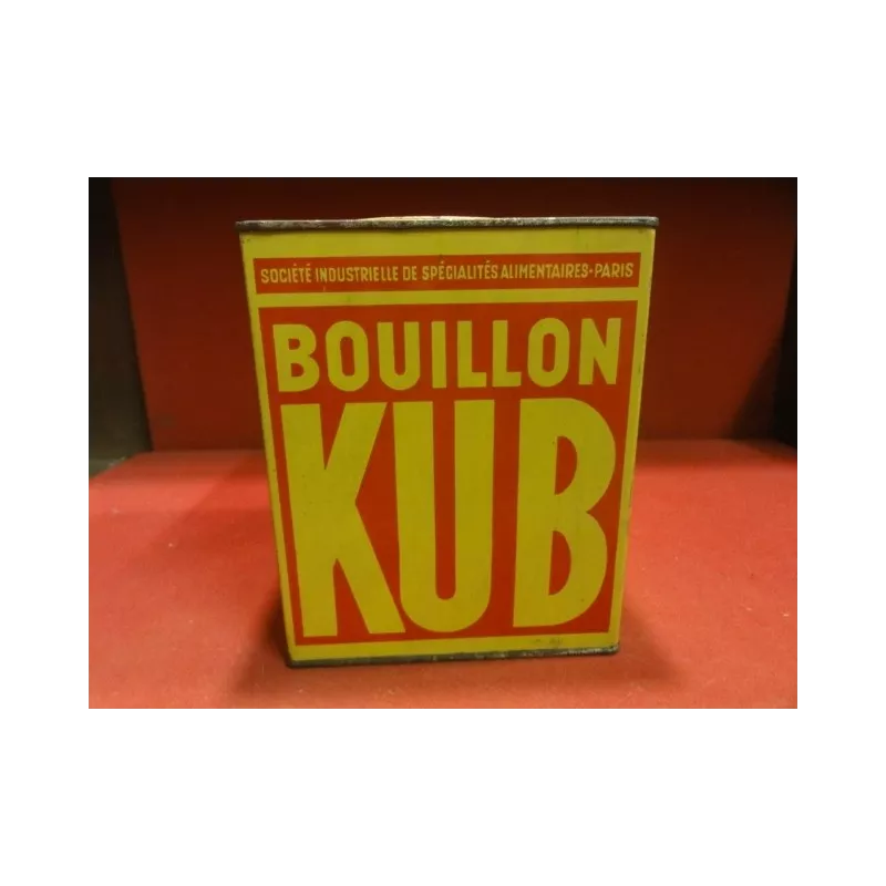 1 BOITE BOUILLON KUB 13X13X16