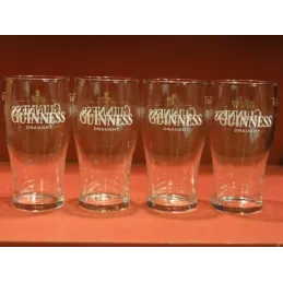 4 VERRES GUINNESS 50CL HT. 16.20CM