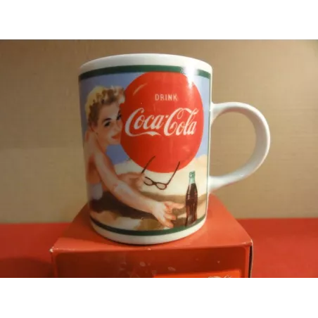 1 MINI MUG COCA-COLA  LUNETTES