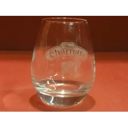 1 VERRE RHUM CHARRETTE  HT. 9CM