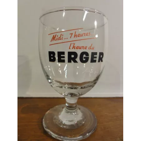 6 VERRES BERGER MIDI...... 7H   HT 10.20CM